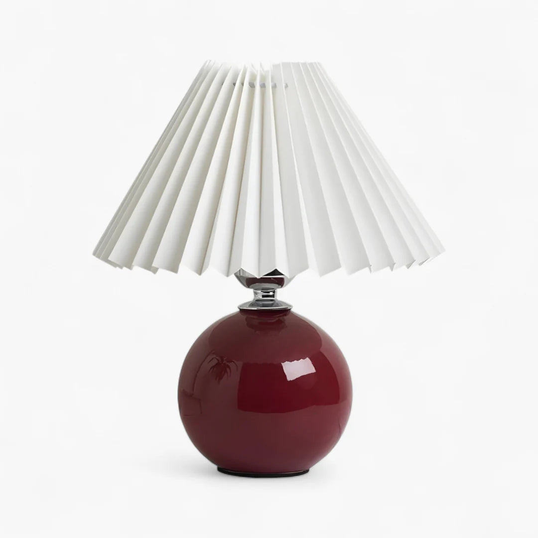 Lampe De Chevet Abat Jour Plissé