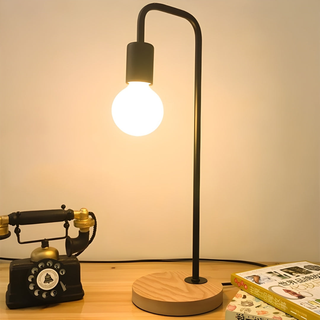 Lampe De Chevet Bois Metal