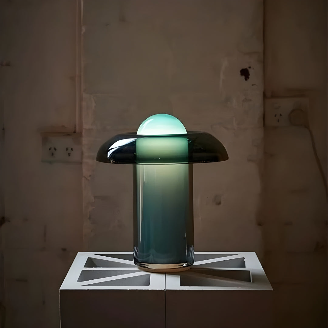 Lampe De Chevet Verre Moderne