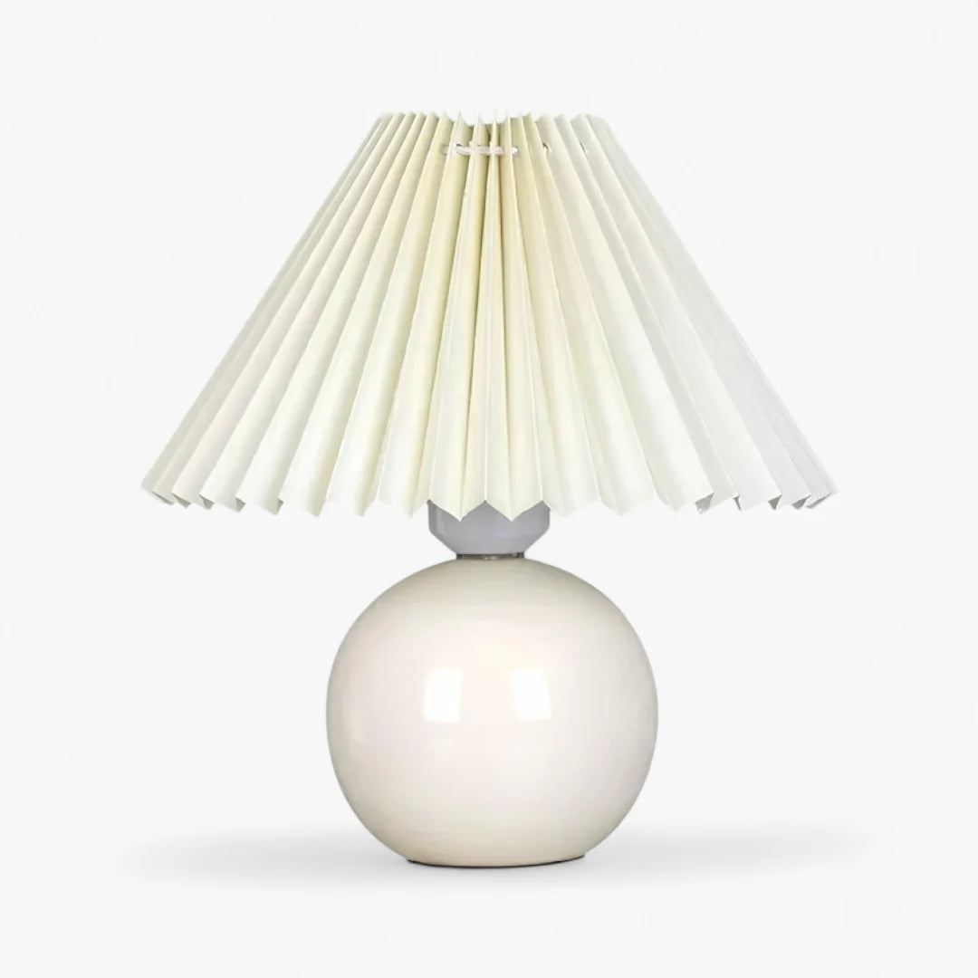 Lampe De Chevet Abat Jour Plissé