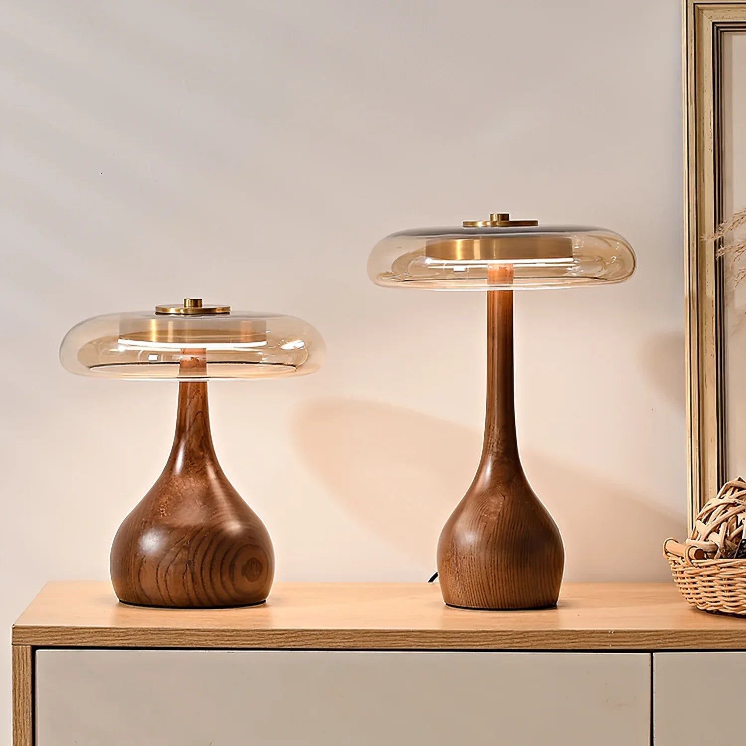 Lampe De Chevet Bois Naturel