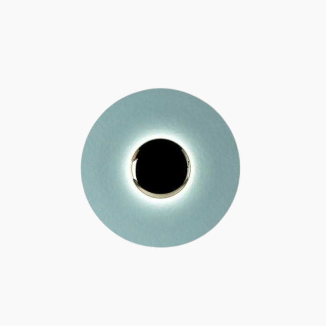 Applique Murale LED Disque en Métal Coloré Design Moderne