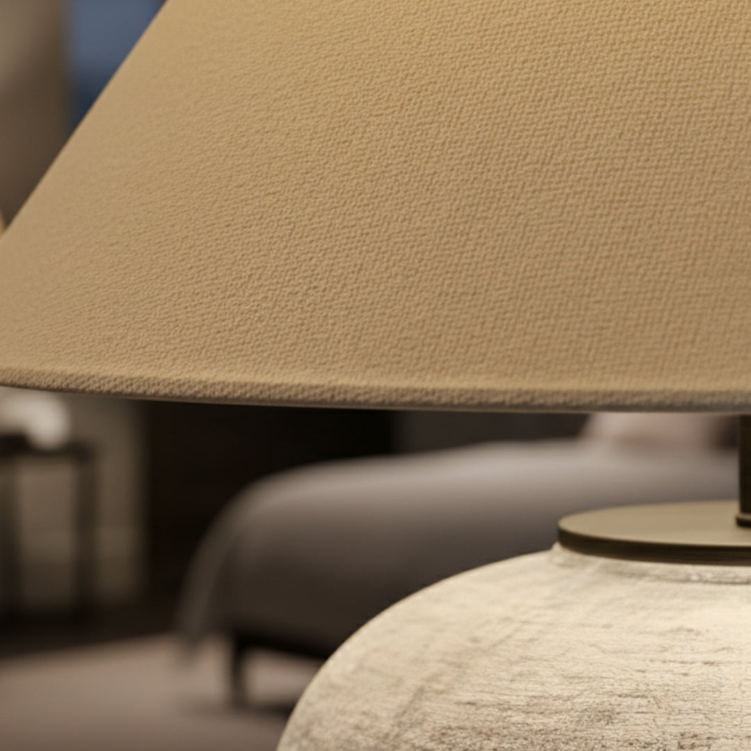 Lampe De Chevet Japonaise En Céramique