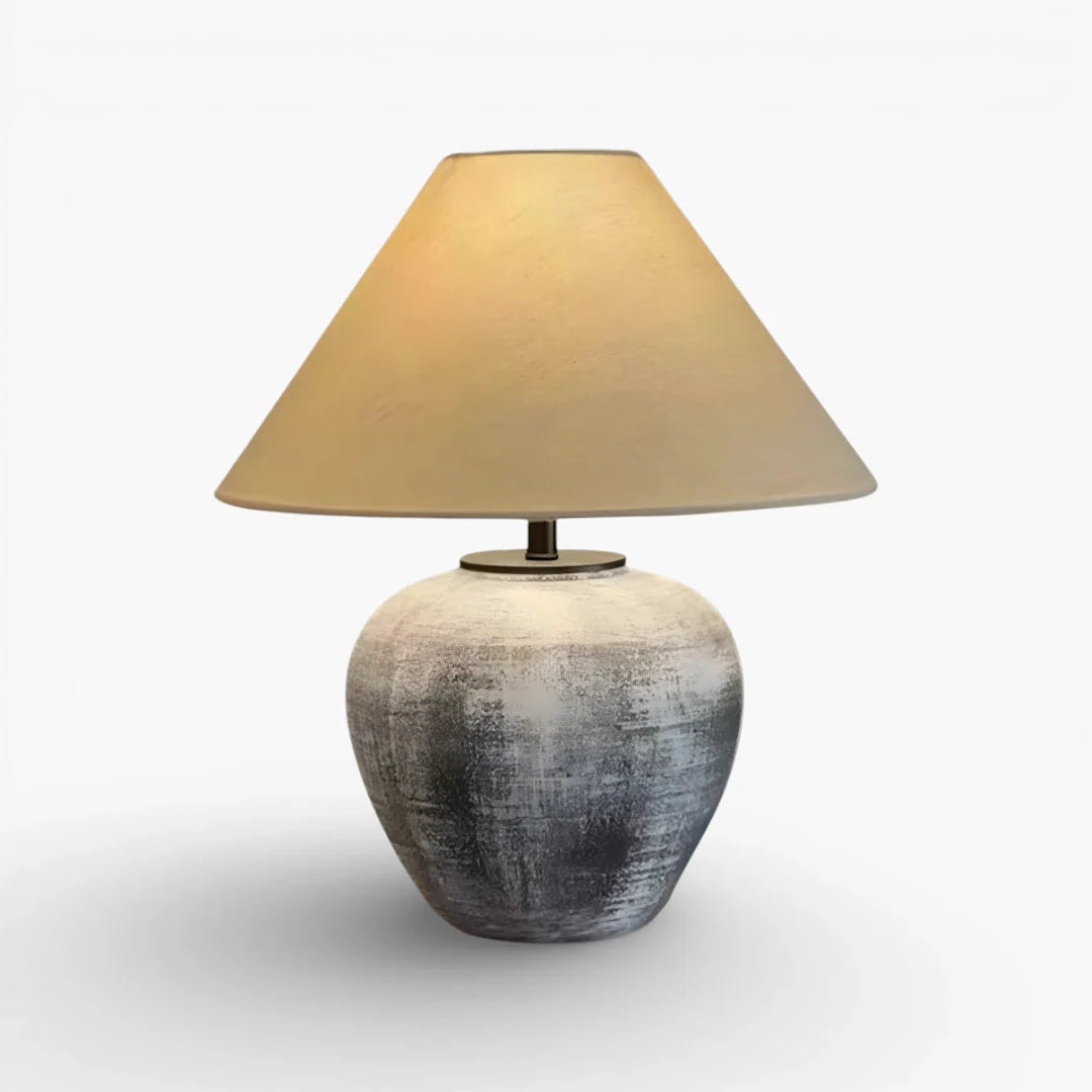 Lampe De Chevet Japonaise En Céramique