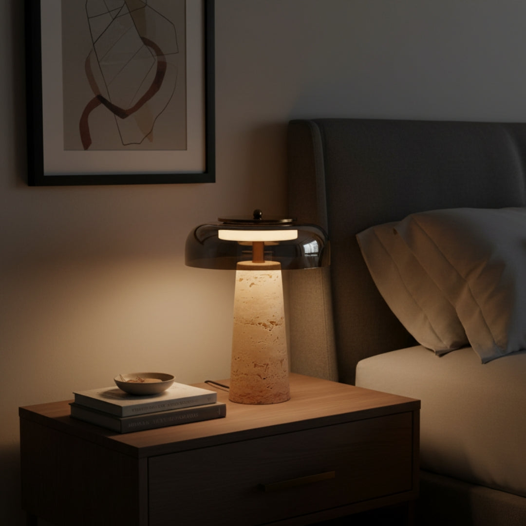 Lampe De Chevet Pierre Naturelle