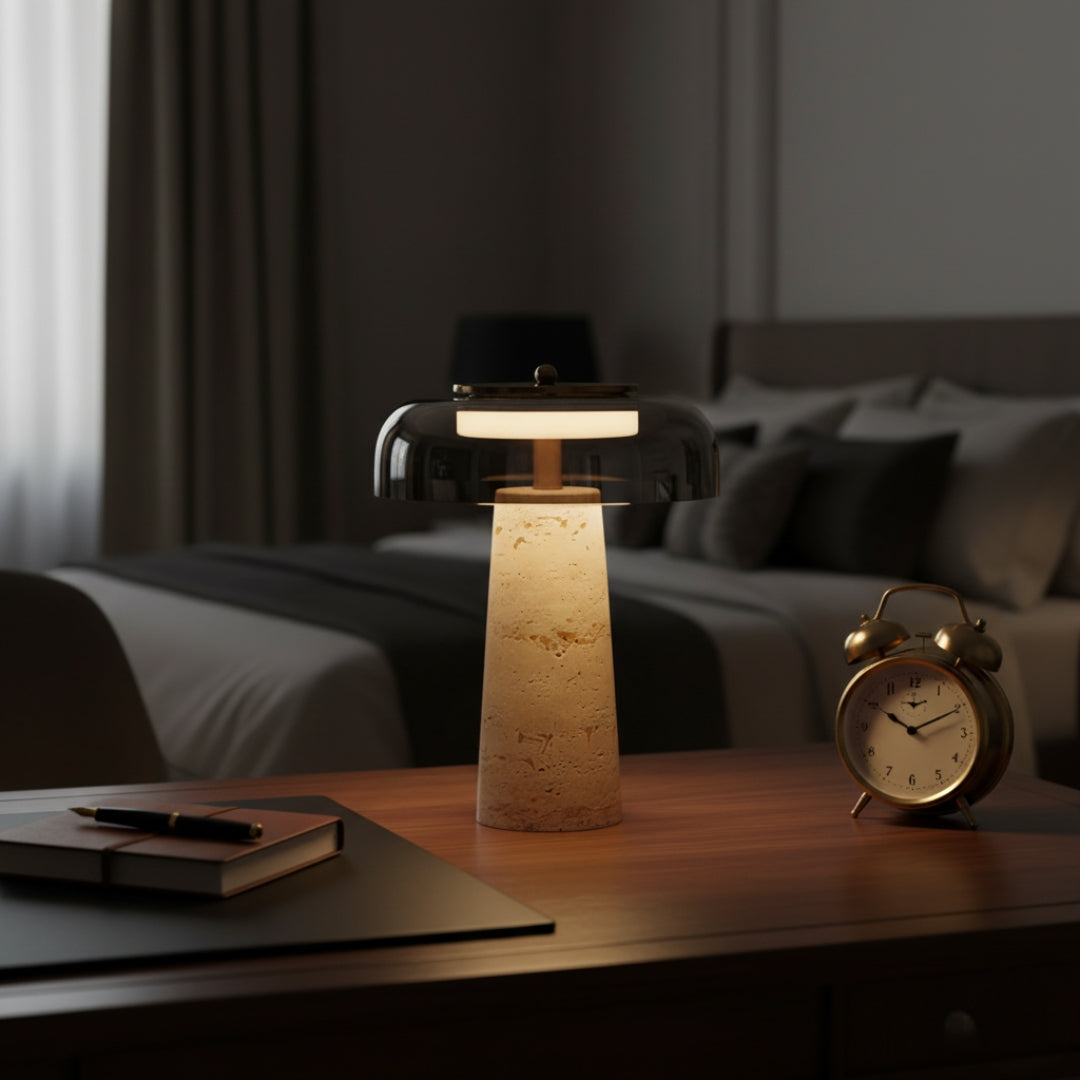 Lampe De Chevet Pierre Naturelle