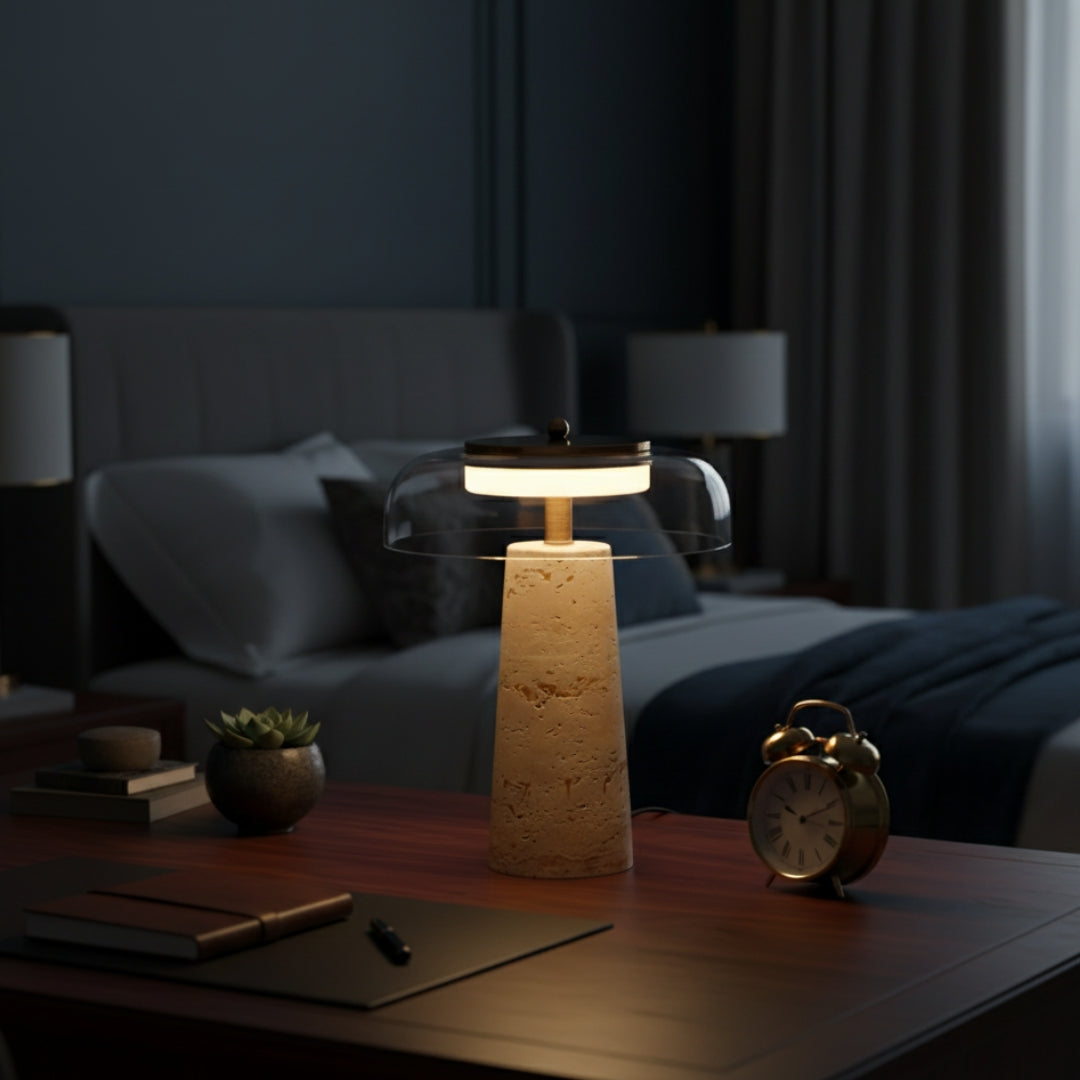 Lampe De Chevet Pierre Naturelle