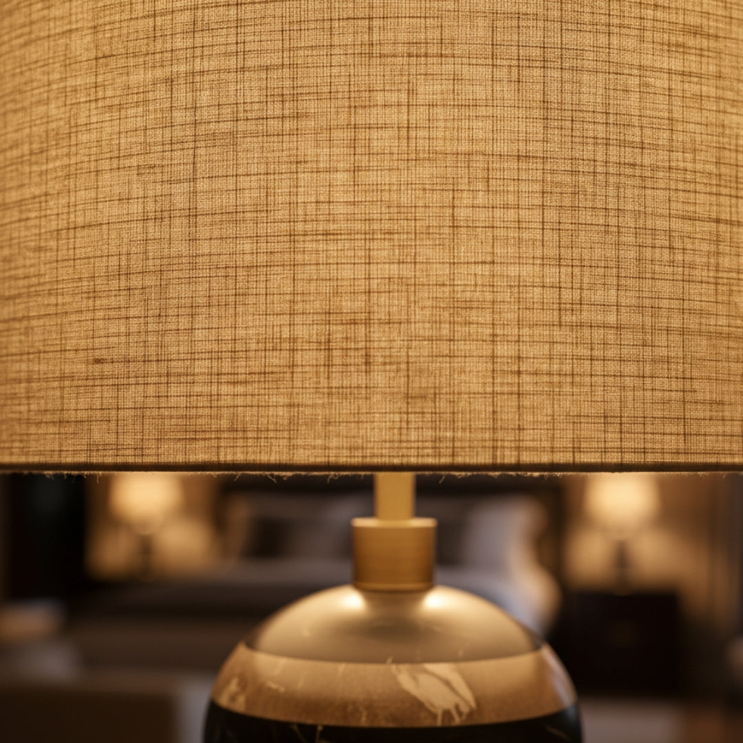 Lampe De Chevet Socle En Marbre