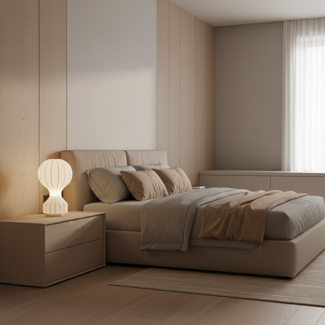 Lampe De Chevet Style Japonais