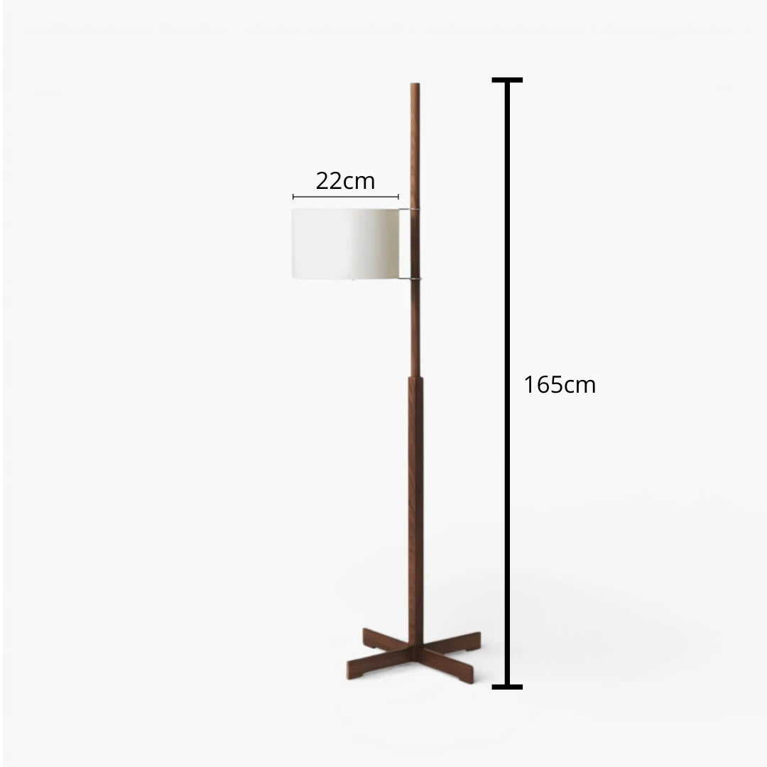 Lampe Sur Pied Bois Massif