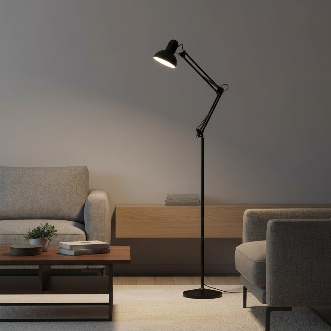 Lampe Sur Pied Bras Articulé