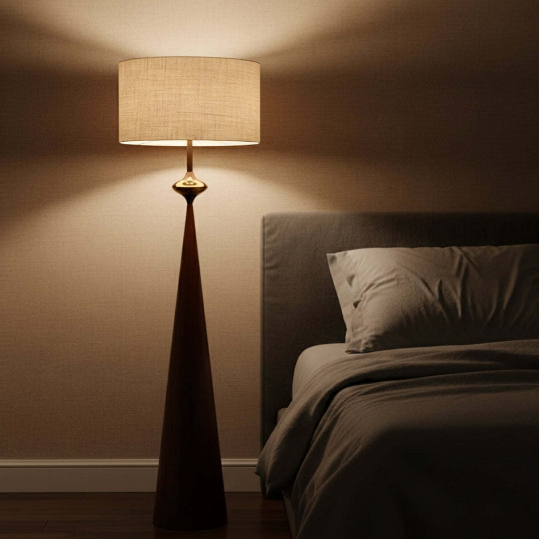 Lampe Sur Pied Design Bois