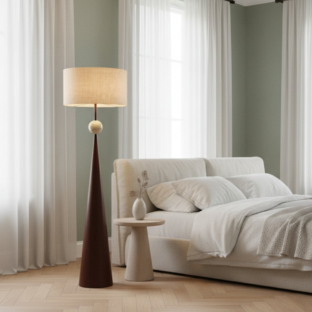 Lampe Sur Pied Design Bois