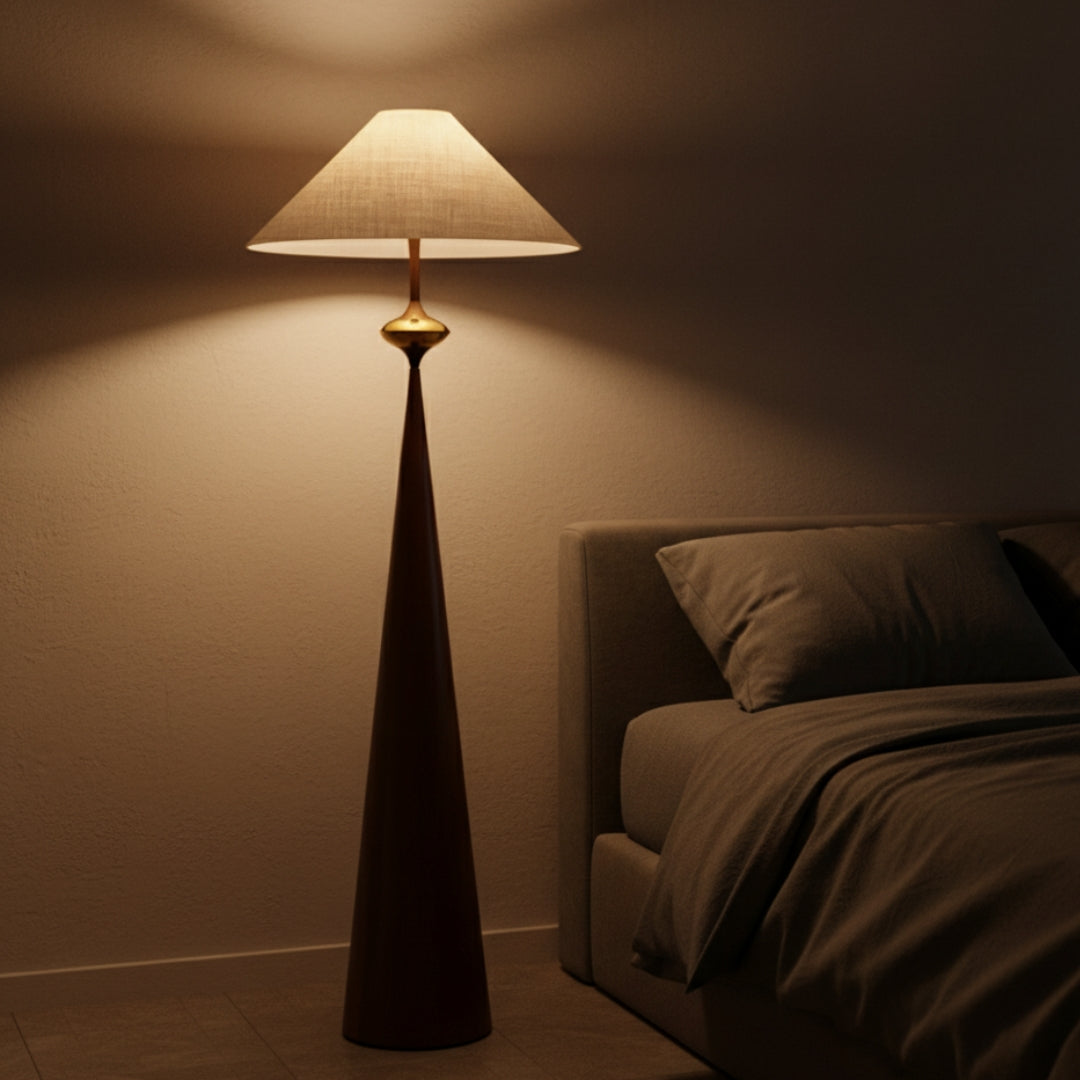 Lampe Sur Pied Design Bois