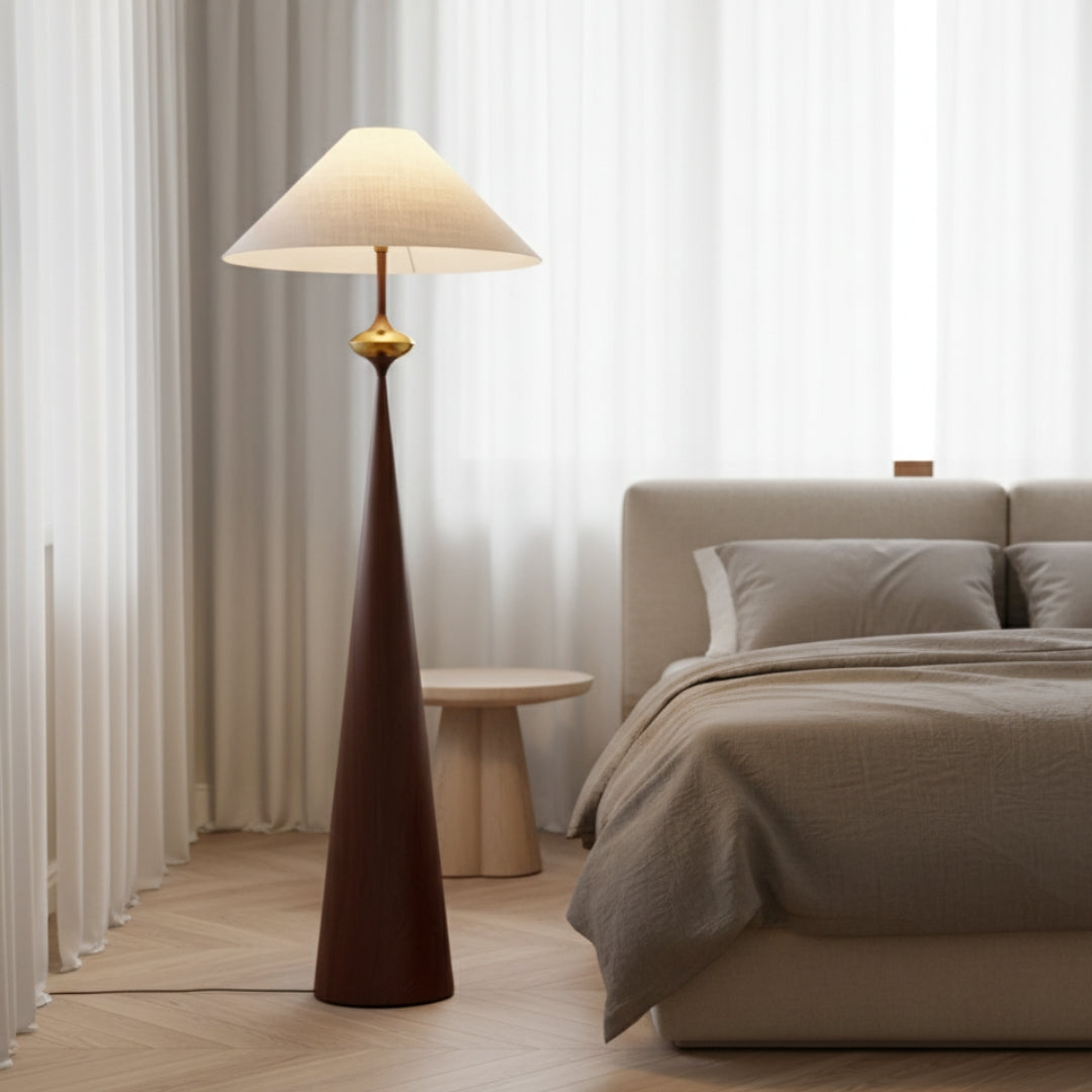 Lampe Sur Pied Design Bois