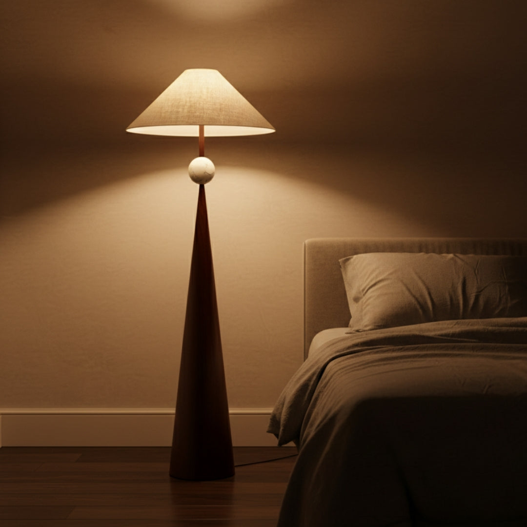 Lampe Sur Pied Design Bois