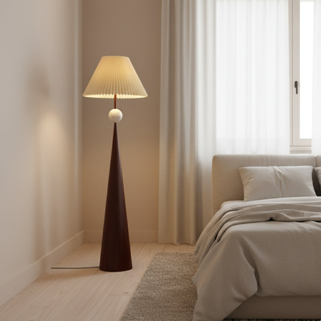 Lampe Sur Pied Design Bois
