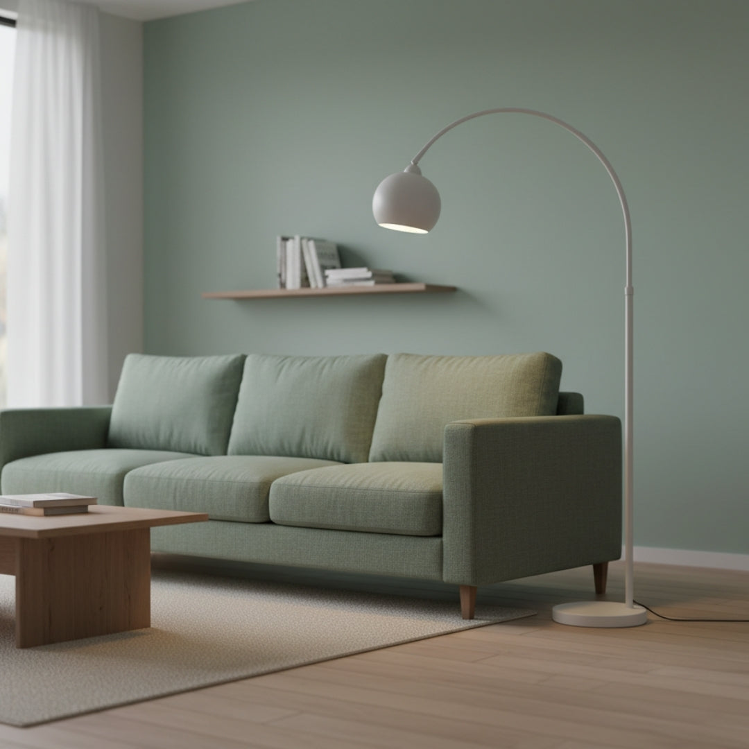 Lampe Sur Pied Design Chrome