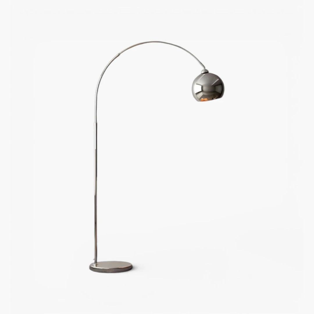 Lampe Sur Pied Design Chrome
