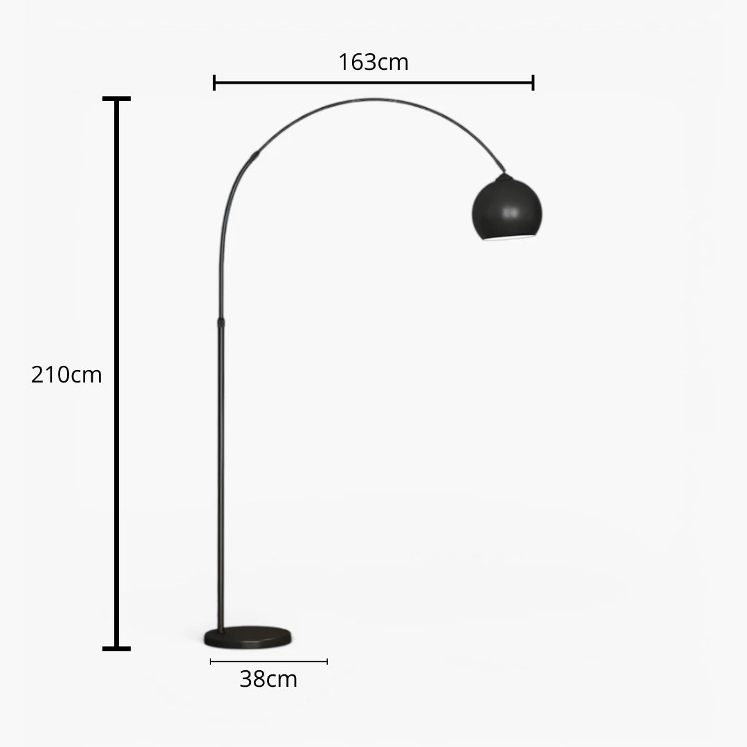 Lampe Sur Pied Design Chrome