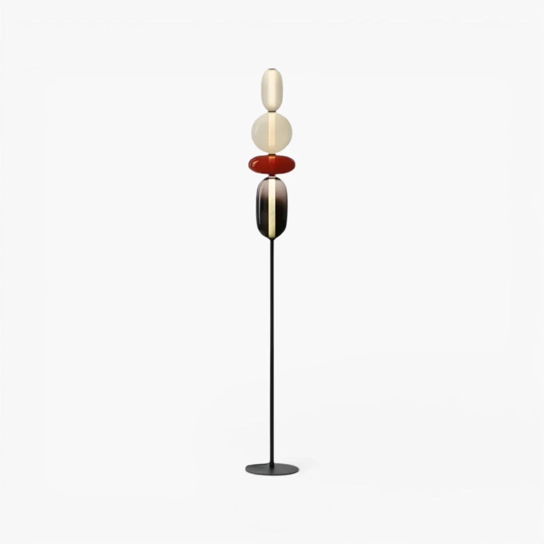 Lampe Sur Pied En Verre