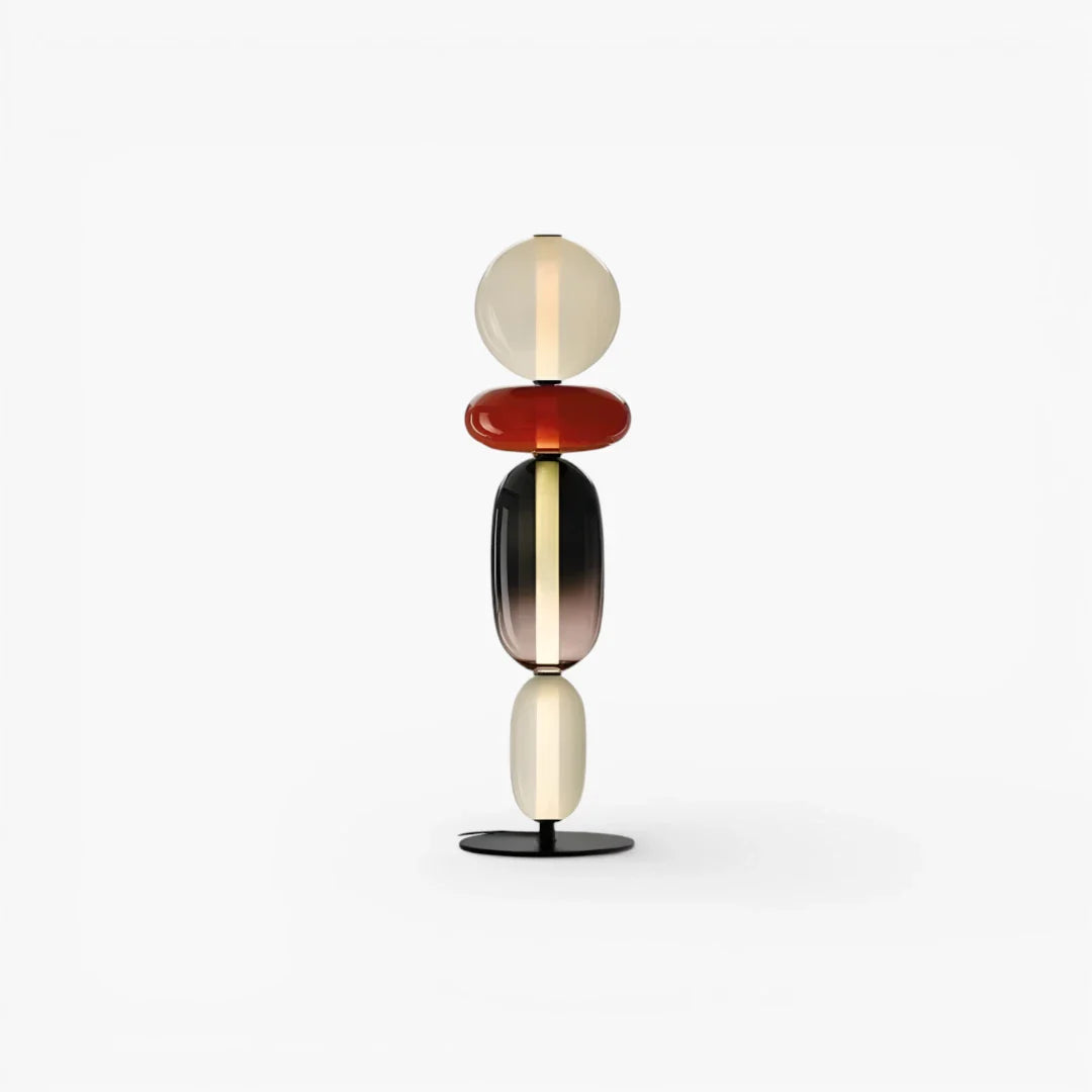 Lampe Sur Pied En Verre