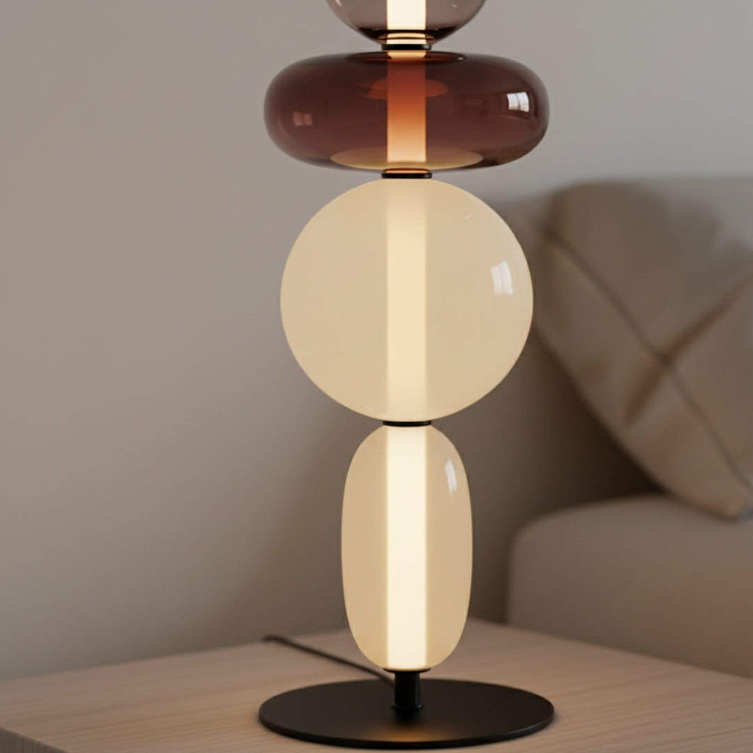 Lampe Sur Pied En Verre