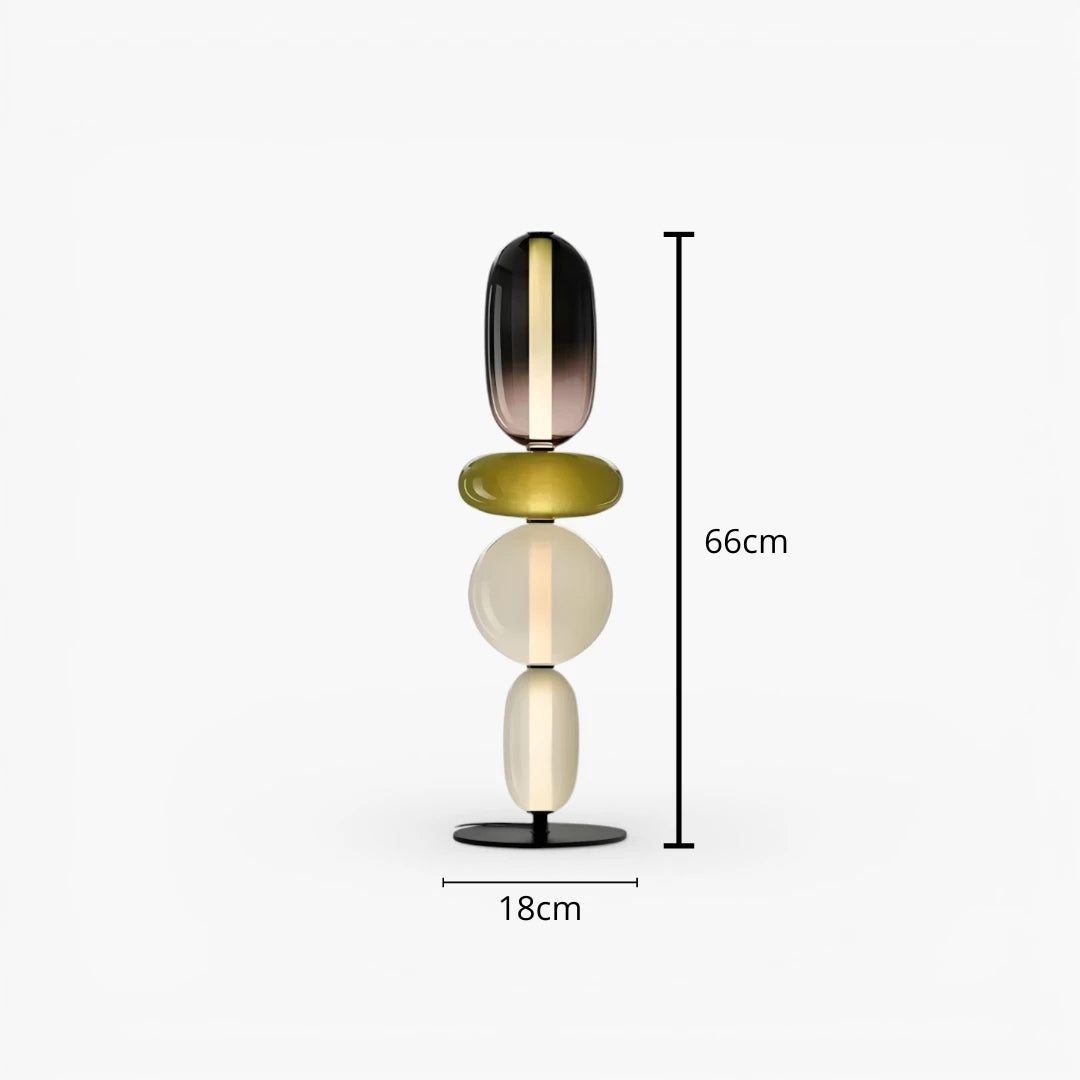 Lampe Sur Pied En Verre