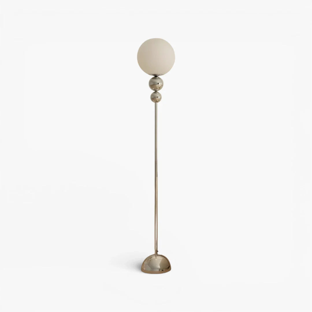 Lampe Sur Pied Globe En Verre