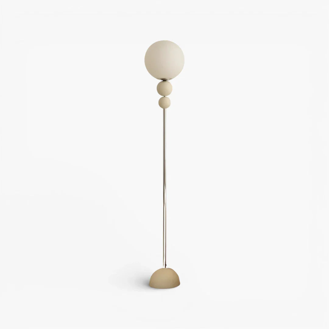 Lampe Sur Pied Globe En Verre