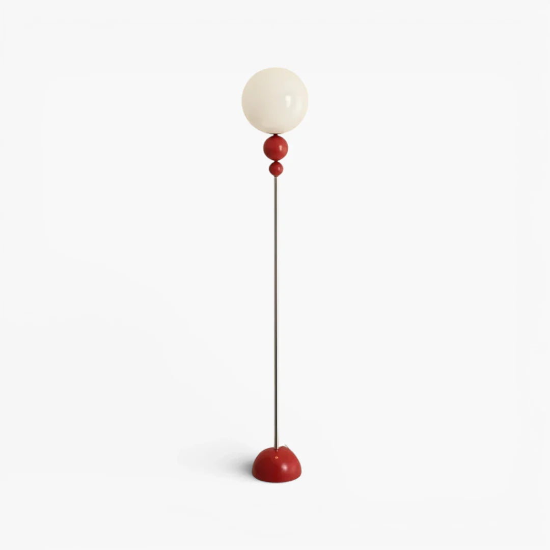 Lampe Sur Pied Globe En Verre