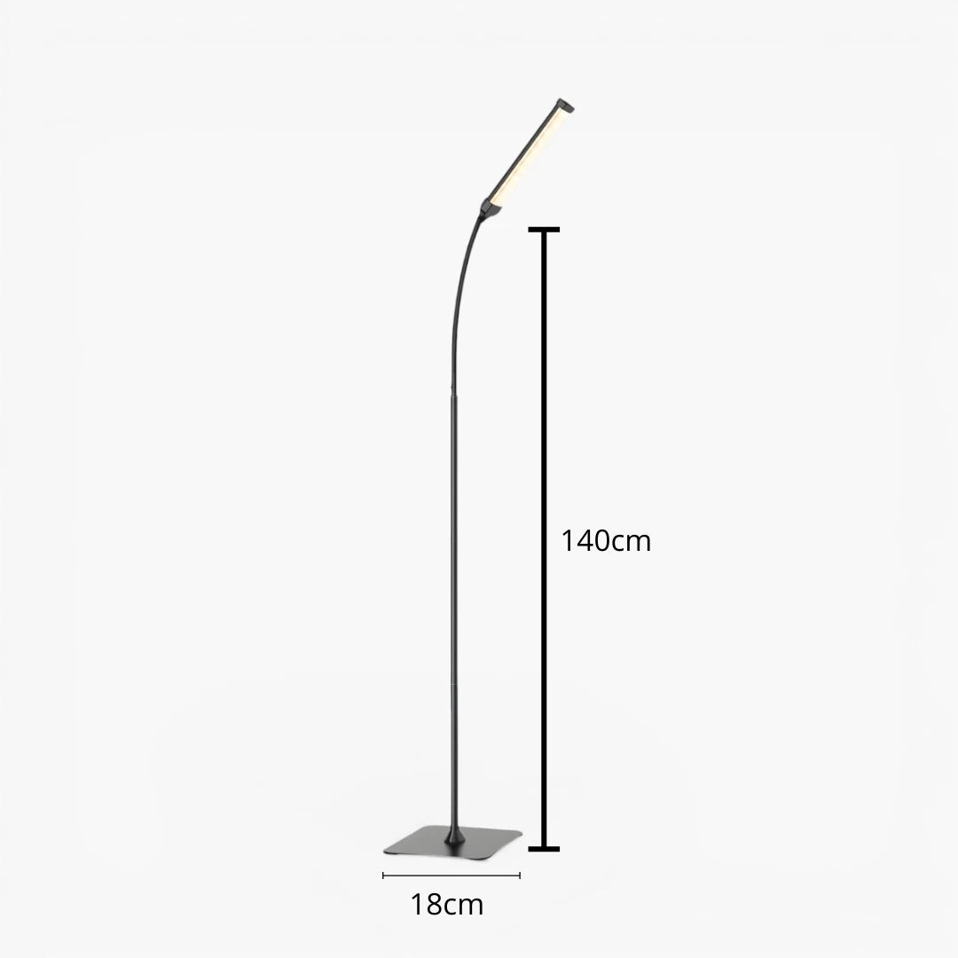 Lampe Sur Pied Noire Flexible
