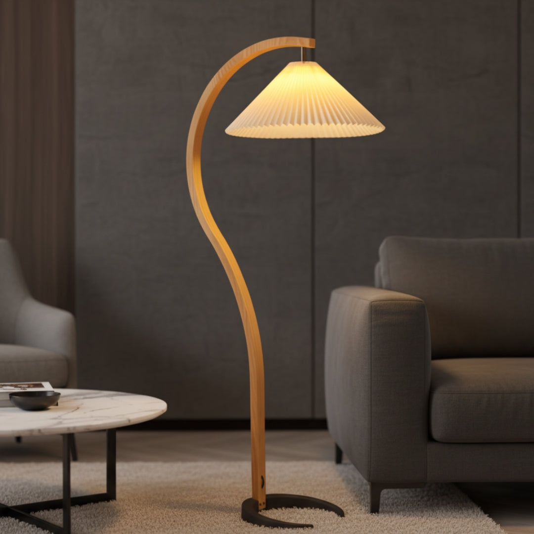 Lampe Sur Pied Salon Bois