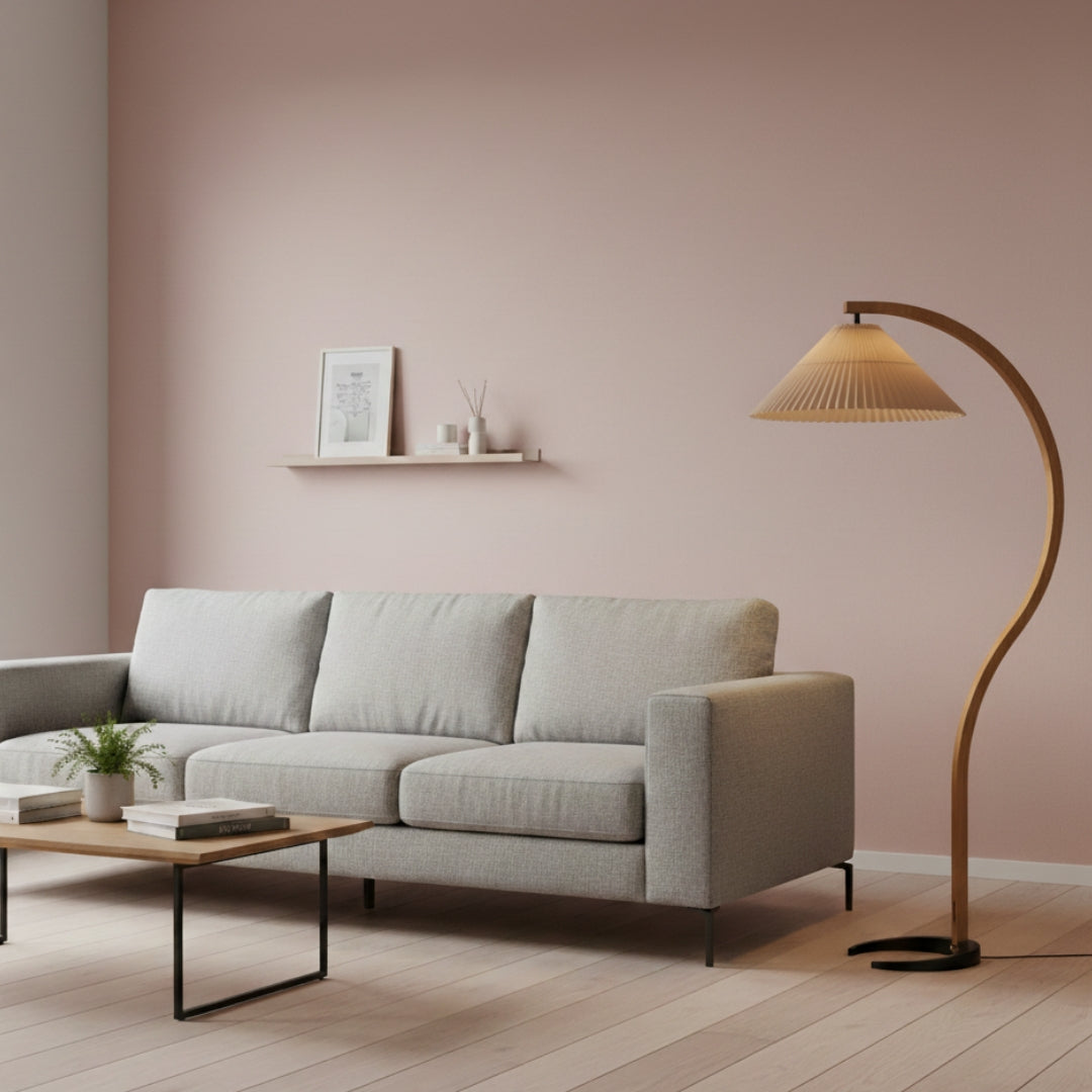 Lampe Sur Pied Salon Bois