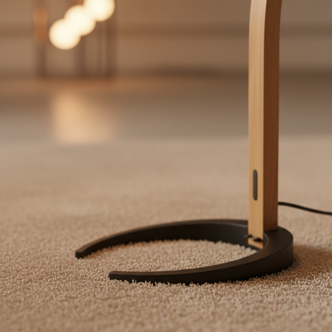 Lampe Sur Pied Salon Bois