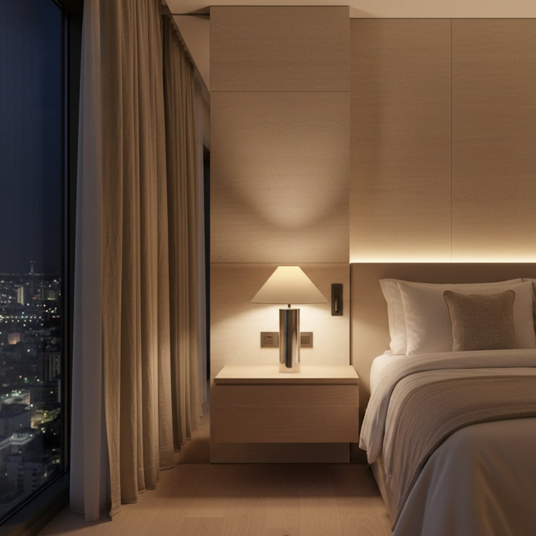 Lampe De Chevet Acier