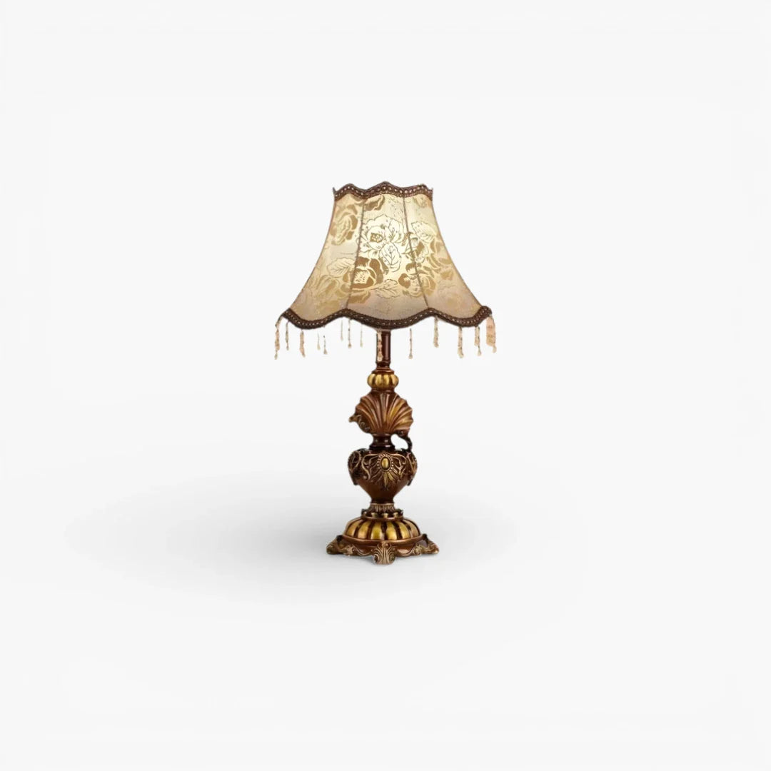 Lampe De Chevet Ancienne Avec Abat Jour
