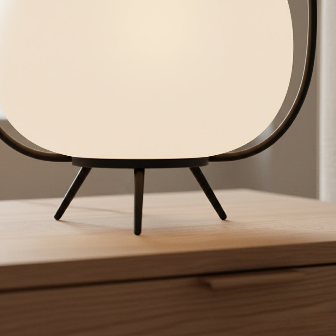 Lampe De Chevet Art Deco En Verre