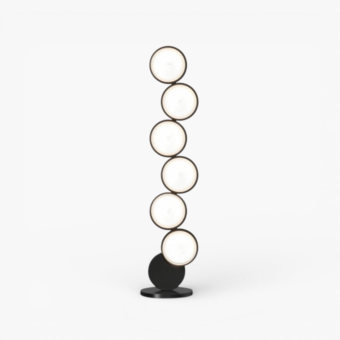 Lampe Sur Pied Cercle Led