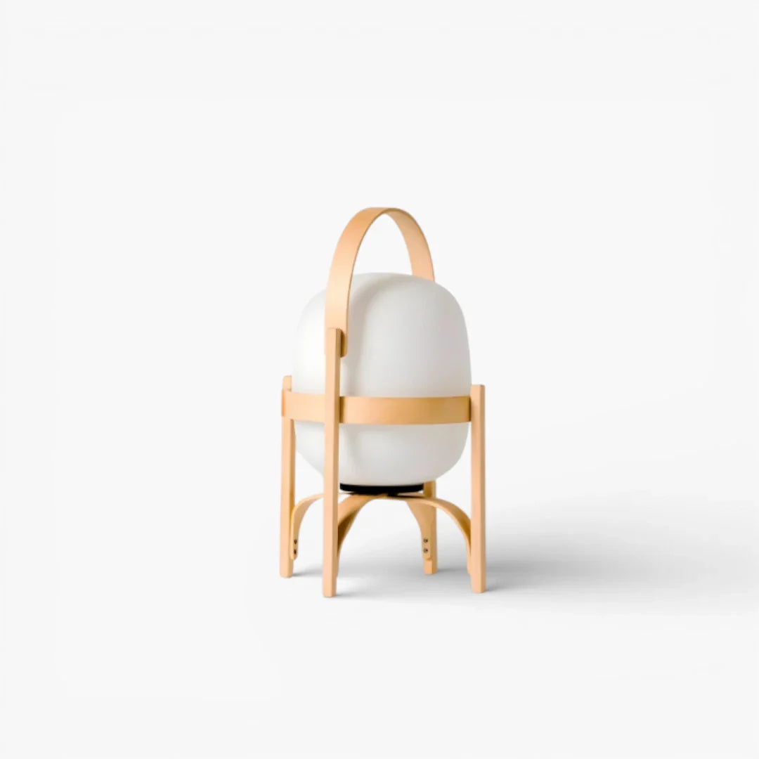 Lampe De Chevet Bois Style Japonais