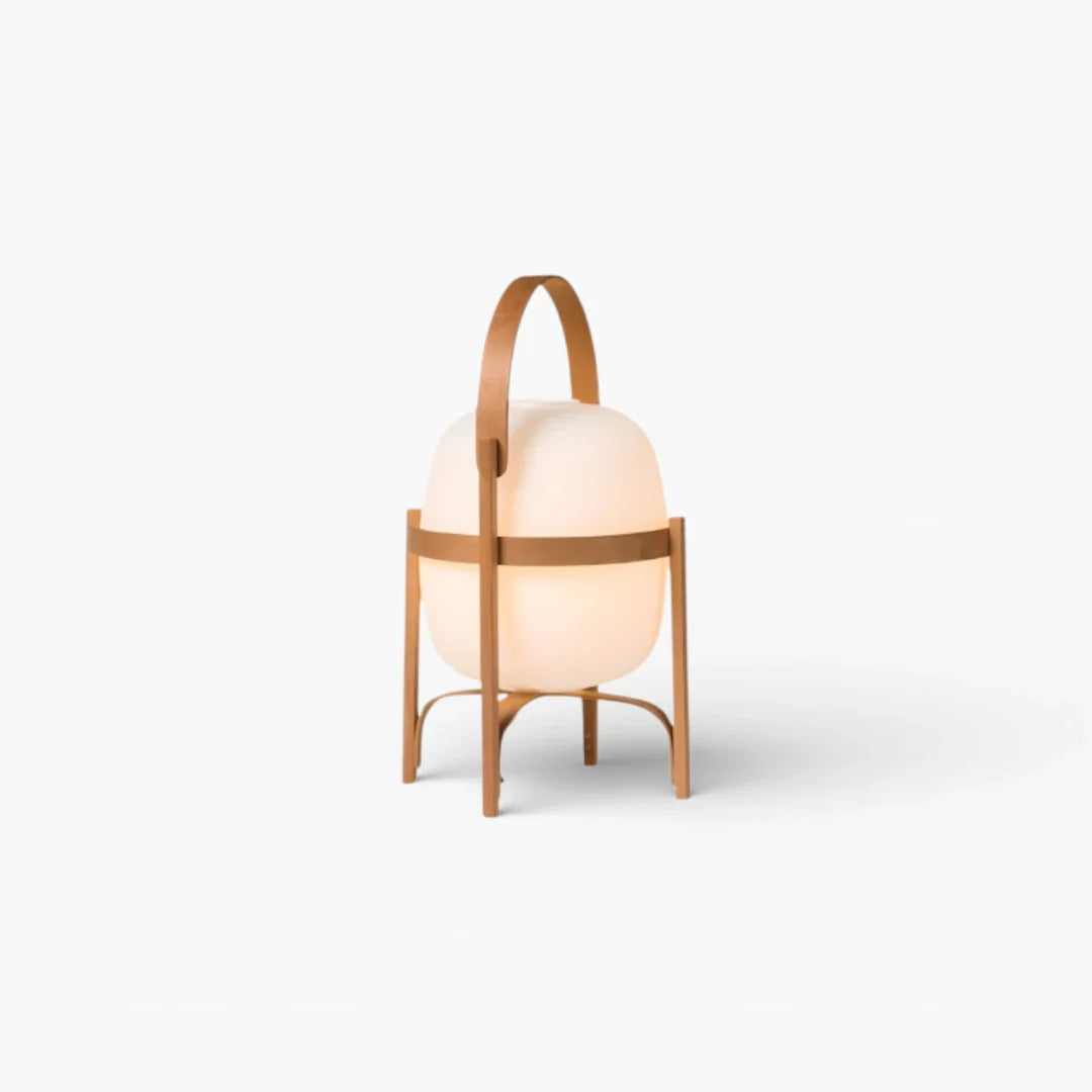 Lampe De Chevet Bois Style Japonais