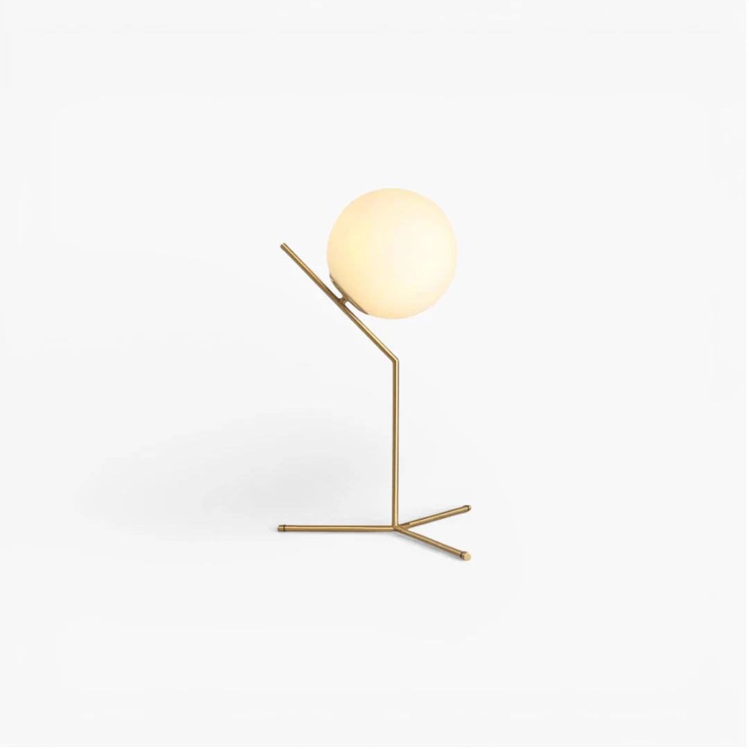 Lampe De Chevet Boule Blanche