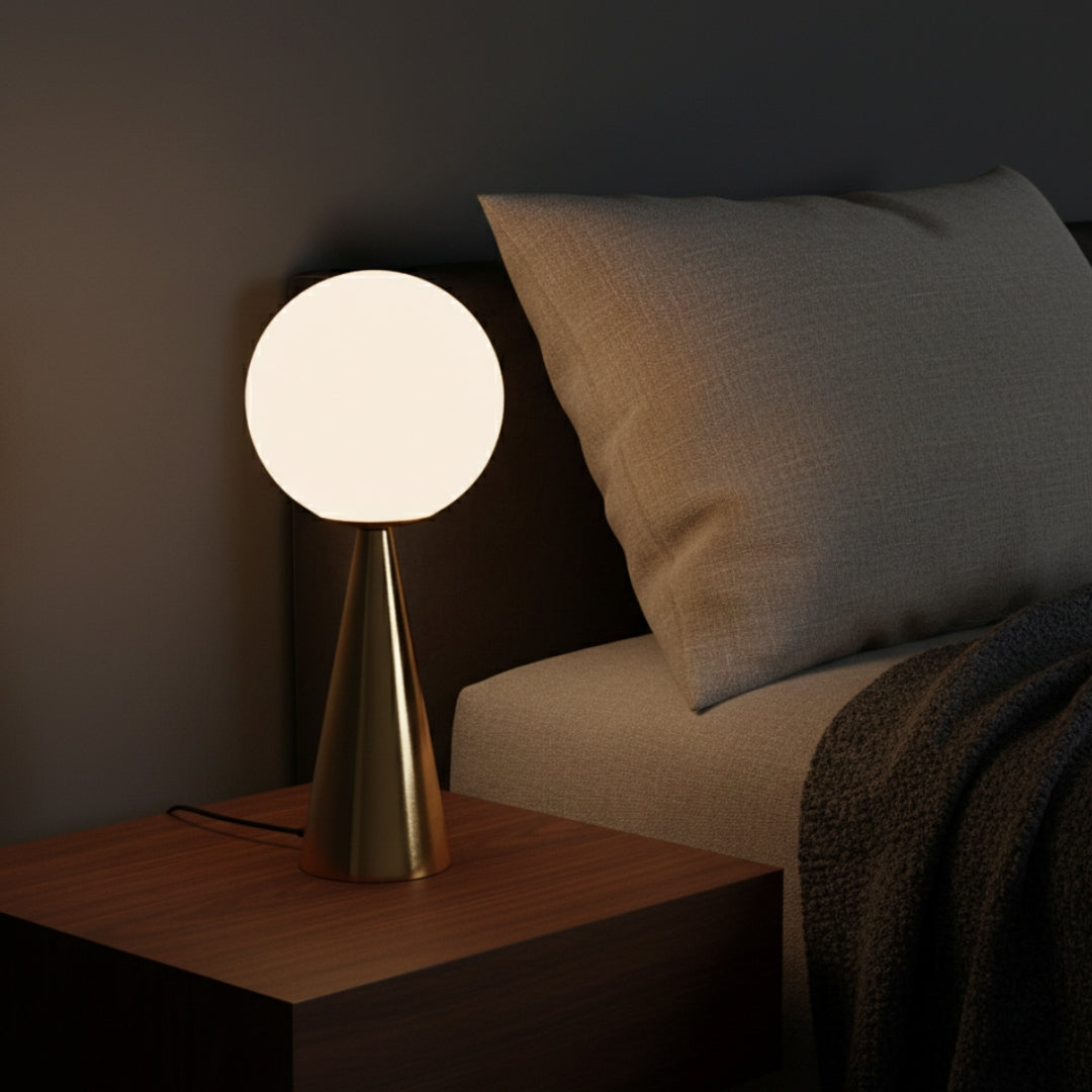 Lampe De Chevet Boule Lumineuse