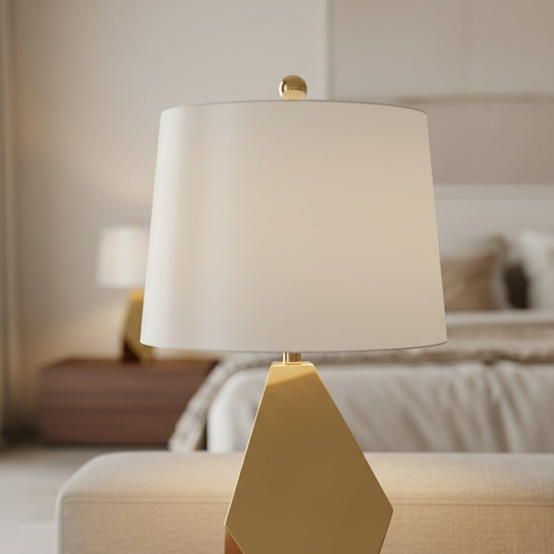 Lampe De Chevet Diamant Gold
