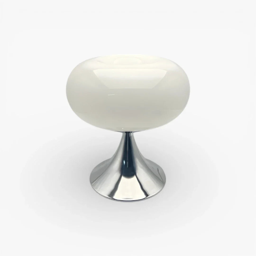 Lampe De Chevet En Verre Coloré