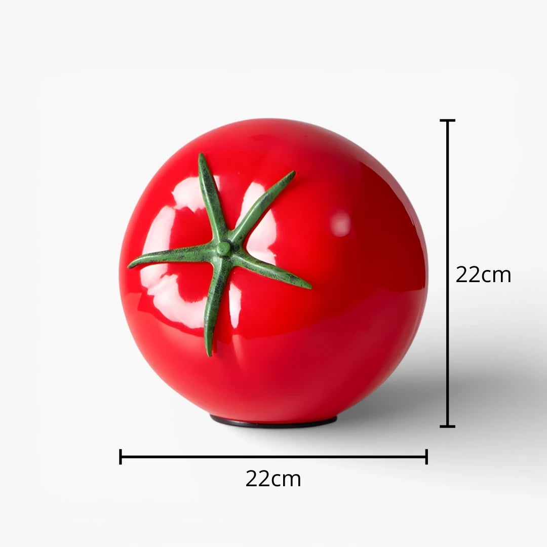 Lampe De Chevet En Verre Tomate