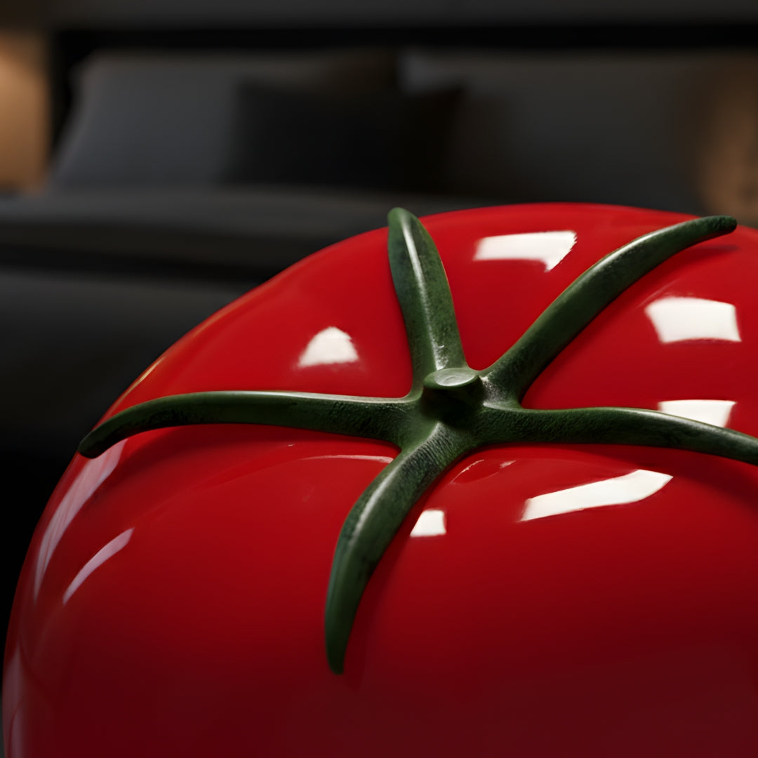 Lampe De Chevet En Verre Tomate