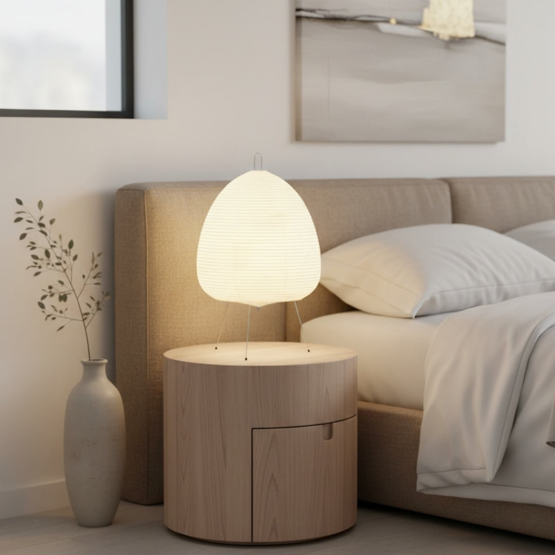 Lampe De Chevet Japonaise