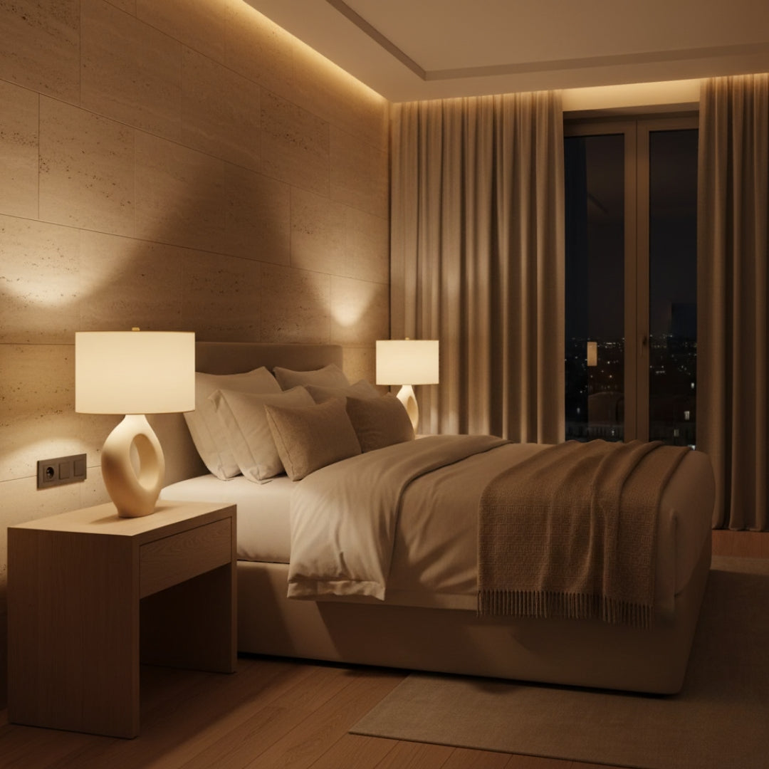 Lampe De Chevet Art Deco Et Tissus