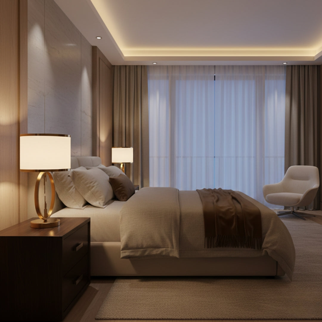 Lampe De Chevet Style Americain